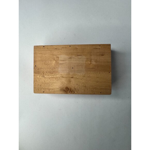 Vintage Cedar Wood Mother Keepsake Box Bala Ontario Canada Indian Chief Motif - Picture 7 of 16